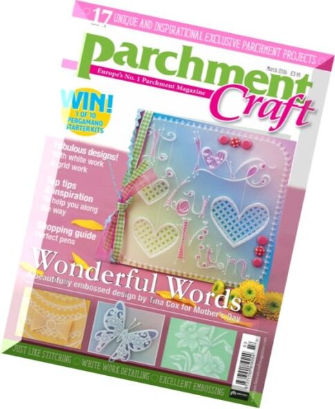 Parchment Craft — March 2016