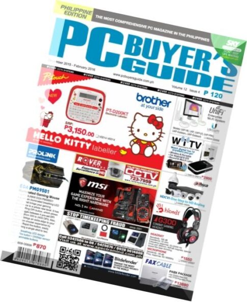 PC Buyer’s Guide — December 2015 — February 2016
