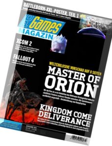 PC Games Magazin — Marz 2016