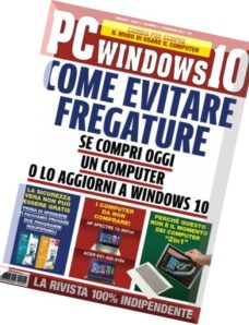 PC WINDOWS 10 – Novembre 2015