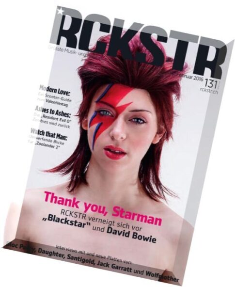 RCKSTR Magazine – Februar 2016