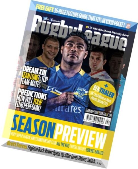 Rugby League World – February 2016