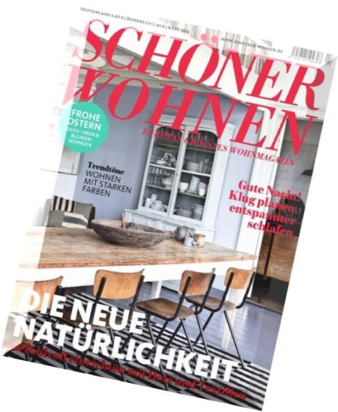 Schoner Wohnen Magazin — Marz 2016