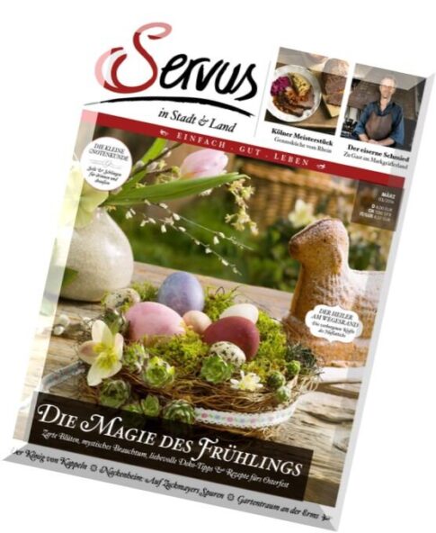 Servus Magazin — Marz 2016