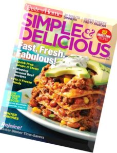 Simple and Delicious – February-March 2016