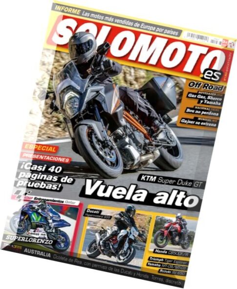 Solo Moto Actual — 8 Marzo 2016