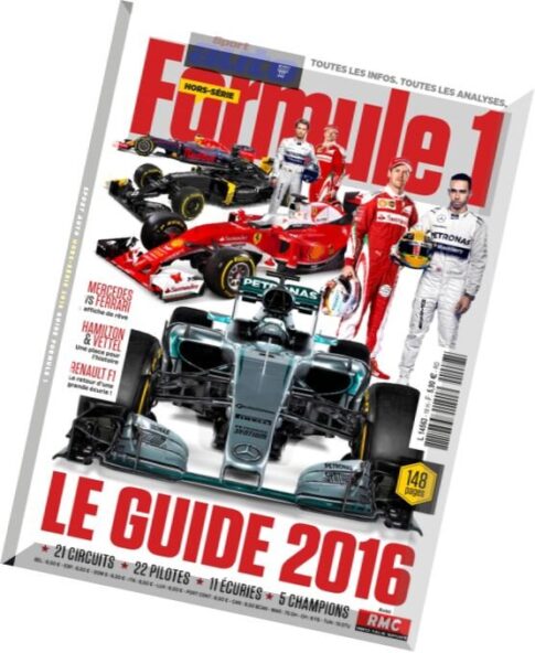 Sport Auto – Hors-Serie – Guide Formule 1 2016