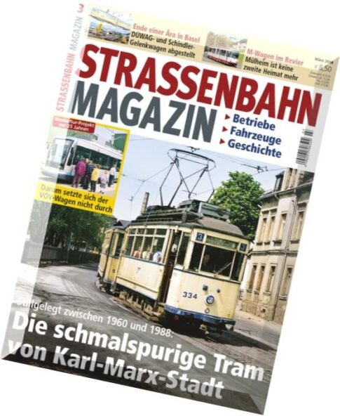 Strassenbahn Magazin – Marz 2016