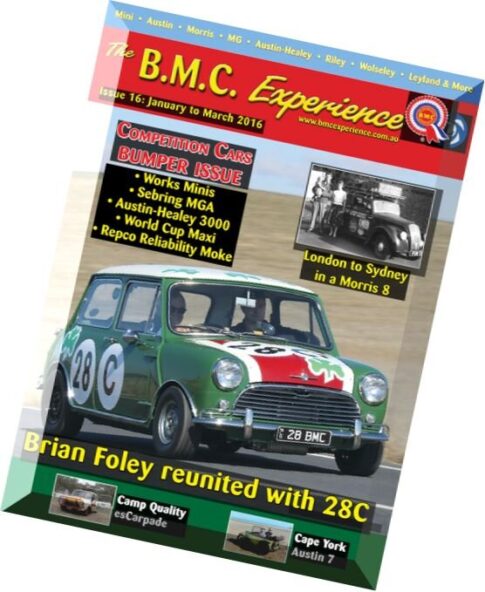 The BMC Experience – January-March 2016