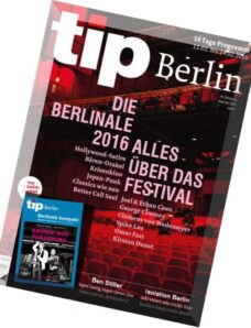 Tip Berlin – 11 bis 24 Februar 2016