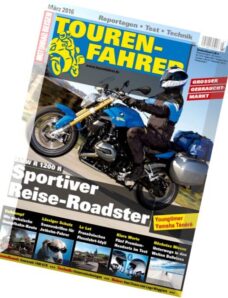 Tourenfahrer Motorradmagazin – Marz 2016