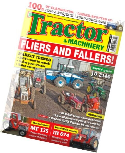 Tractor & Machinery — Spring 2016