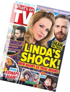 What’s on TV – 30 January 2016