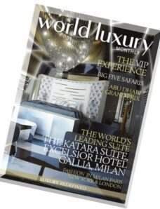 World Luxury Monthly — Issue 1, 2016