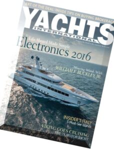 Yachts International – March 2016