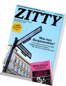 Zitty – 4 Februar 2016
