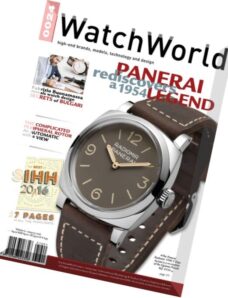 0024 WatchWorld Scandinavia — Spring 2016