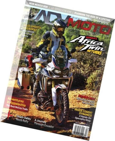 Adventure Motorcycle – March-April 2016
