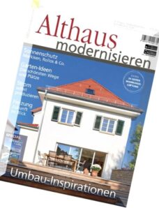 Althaus Modernisieren – April-Mai 2016