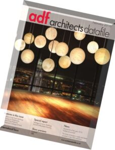 Architects Datafile (ADF) – February 2016