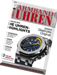 Armbanduhren Magazin — April-Mai 2016