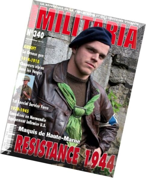 Armes Militaria Magazine — N 340, 2013-11