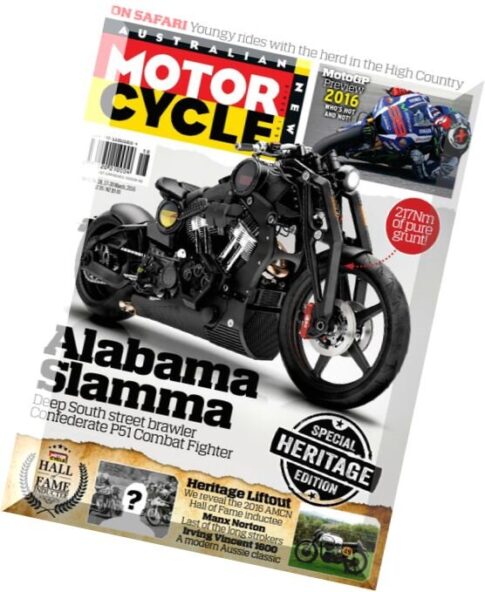 Australian Motorcycle News – 17 March 2016