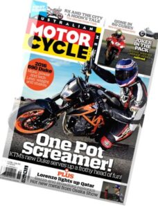 Australian Motorcycle News — 31 March 2016