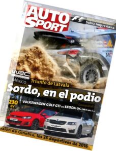 Auto Sport – 8 Marzo 2016