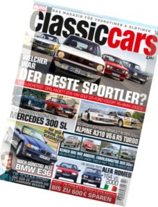Auto Zeitung Classic Cars – April 2016