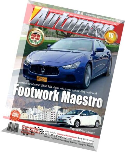 Automan Magazine — March 2016