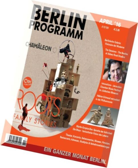 Berlin Programm – April 2016