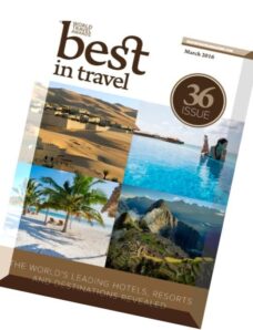 Best In Travel Magazine – March 2016