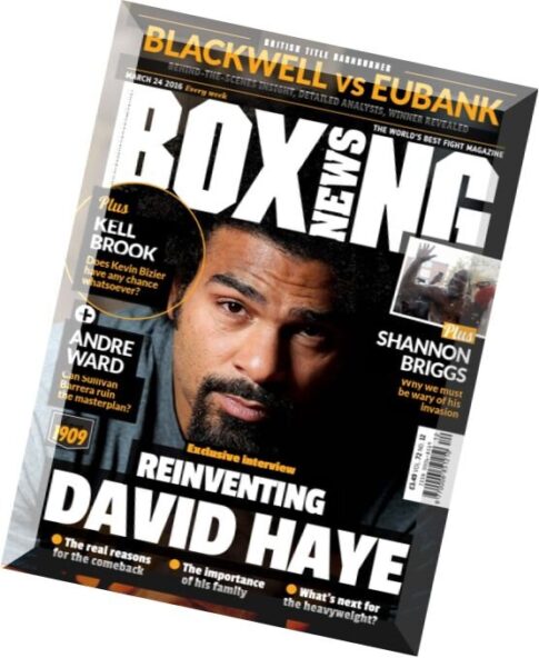 Boxing News UK – 24 March 2016