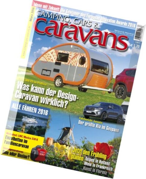 Camping Cars & Caravans – Marz 2016