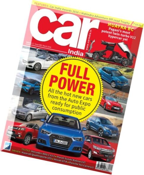 Car India — March 2016