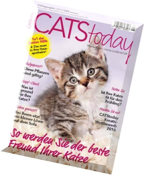 Cats Today – Nr.1, 2016