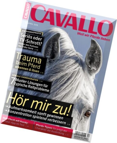 Cavallo – April 2016