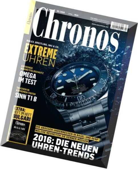 Chronos Uhrenmagazin — April-Mai 2016
