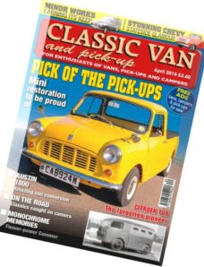 Classic Van Pick-up — April 2016