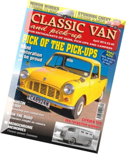 Classic Van Pick-up — April 2016