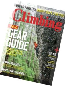 Climbing — April Gear Guide 2016