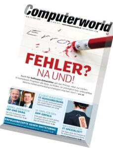 Computerworld Schweiz — N 4, 11 Marz 2016