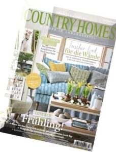 Country Homes Magazin – Marz-April 2016