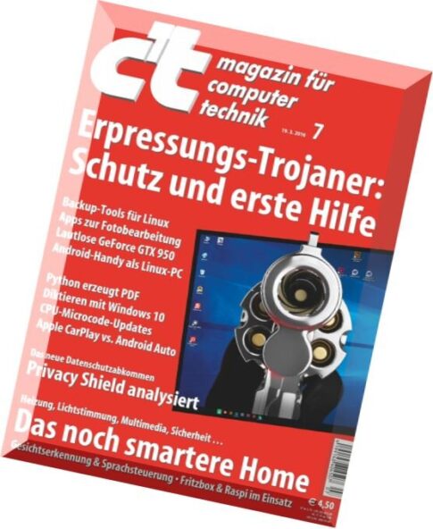 c’t Magazin – N 07, 19 Marz 2016