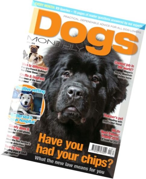 Dogs Monthly — April 2016