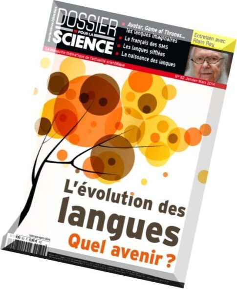 Dossier Pour La Science — Janvier-Mars 2014