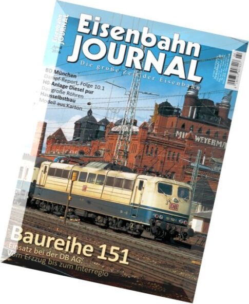 Eisenbahn Journal — April 2016