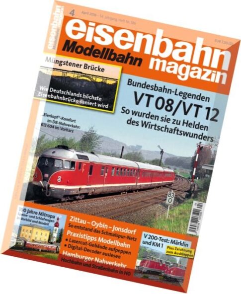 Eisenbahn Magazin — April 2016