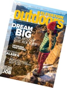 Elevation Outdoors – March 2016